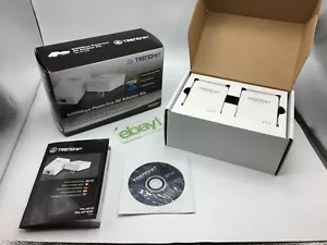 Trendnet 500 Mbps Powerline Ethernet Av Adapter Kit Tpl-401E2K (White) FREE S/H - Picture 1 of 4