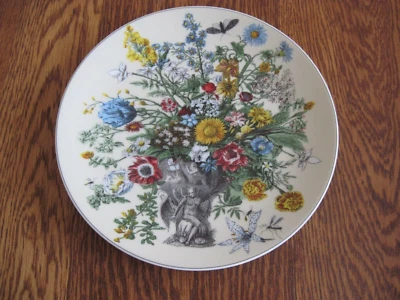 Plato vintage Winterthur 8,25" John Bowles estampado floral Andrea por Sadek 1996 nuevo en stock Foto 1 de 4
