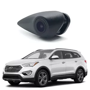 170° CCD Car Front View Camera Logo Embedded for 2013-2017 Hyundai Santa Fe ix45 - Picture 1 of 9