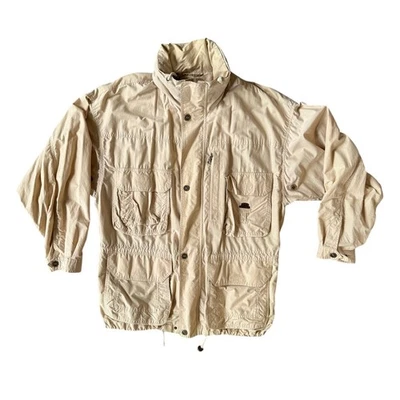 Camel Trophy Adventure Wear Mens Lightweight Khaki Outdoor Jacket Size XL - Image 1 of 4