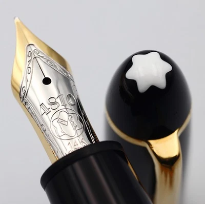 [Excelente++] Pluma Estilográfica MONTBLANC Meisterstuck 146 Le Gland 14K bicolor nueva en caja F Foto 1 de 4