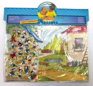 RARO Sigillato 1984 Walt Disney Paperino Super Panorama Pressers Olanda Vintage - Foto 1 di 6