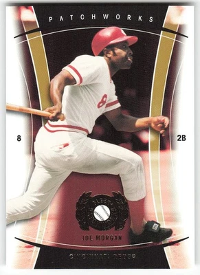 2005 Fleer Patchworks #96 Joe Morgan BASEBALL Cincinnati Reds - Image 1 of 2
