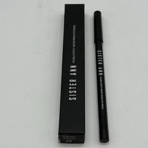 Sister Ann Double Effect Waterproof Eye Pencil Matte Black NIB - Picture 1 of 6