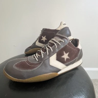 Sneakers vintage Converse All Star uomo taglia 11,5. Scarpe in pelle scamosciata - Immagine 1 di 4