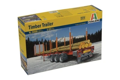 Modellino camion  1/24 TIMBER TRAILER ITALERI 3868 Scala 1:24 modellismo - Immagine 1 di 4