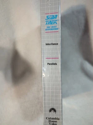 Sealed Star Trek The Next Generation VHS Inheritance/ Parallels  - Image 1 of 3