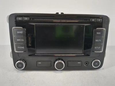 Receptor de rádio 2012-2013 Volkswagen Cc Am Fm CD player F1JGX - Imagem 1 de 4