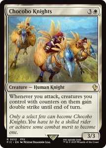 ~ Chocobo Knights ~ NM ~ Commander: FINAL FANTASY ~ MTG ~ - Picture 1 of 1