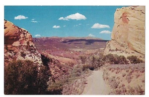 RED CLOUD LOOP Road Uinta Mountains Vernal DINOSAUR PARK Utah Postcard UT - Picture 1 of 2