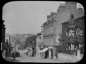 GROVE HILL ROAD TUNBRIDGE WELLS C1900 PHOTO Magic Lantern Slide RAILWAY STATION - Bild 1 von 3