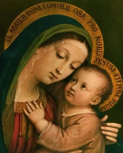 Christian Catholic print Our Lady of Good Counsel 8" x10" ready to be framed - Picture 1 of 1