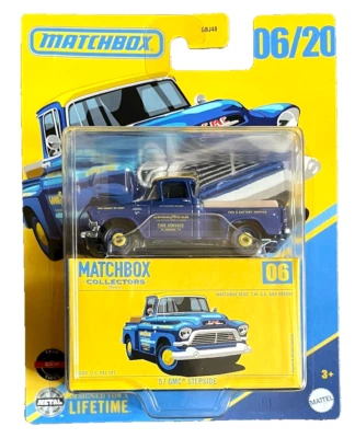 Matchbox '57 GMC Stepside 6/20 Collectors 2025 1:64 Modellauto Spielzeug Pickup - Bild 1 von 4
