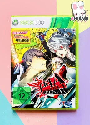 P4A Persona 4 Arena + Soundrack CD - Xbox 360 Game Microsoft Pal Condition Good - Image 1 of 3