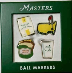2025 Masters Tournament Concessions Ball Markers Augusta National Golf Club ⛳️ - Picture 1 of 1