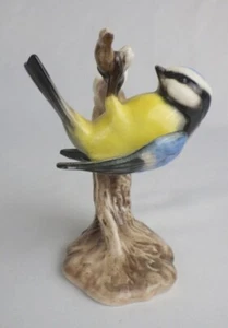 Vintage 1970’s Goebel Blue Titmouse Bird Figurine – West Germany - Picture 1 of 5