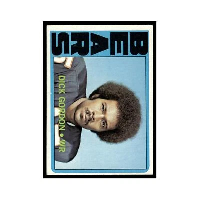 Dick Gordon 1972 Topps #223 Chicago Bears Football Card EX - Image 1 of 3