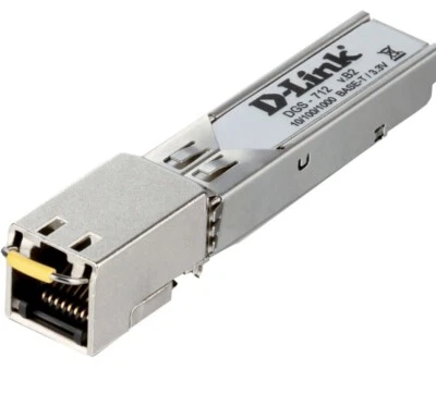 D-Link DGS-712 1000BASE-T SFP-T RJ45 Copper SFP Transceiver - Image 1 of 2