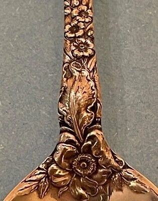 Reed & Barton - Les Six Fleurs – 1901 - Sterling Silver Teaspoons Foto 1 de 4