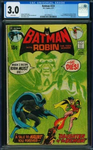 Batman 232 CGC 3.0 WHITE PAGES - 1st appearance of Ra's al Ghul ! BRONZE AGE KEY - Picture 1 of 1