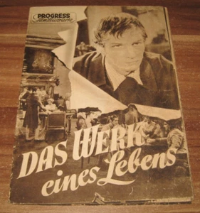 Defa DDR Progress Film Programme: The Werk Eines Lebens 481 712/52 - Picture 1 of 9