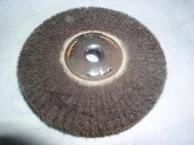POLISHING WHEEL FINE/ MED.DENSITY FLAP 1pc  6" X1 --X  5/8",3/4",1 1/4"OR 2" - Image 1 of 4