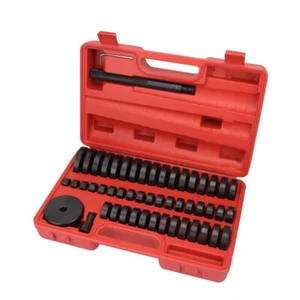 52pc Bearing Seal Ring Driver Tool Kit Bushing Bearing Hydraulic Press 18-65mm - Picture 1 of 4