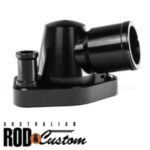 Ford Windsor 289 302 351 Negro Billet Termostato Carcasa 360 Giratorio Falcon - Imagen 1 de 3