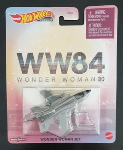 Hot Wheels Entertainment Wonder Woman Jet Diecast WW84 New - Picture 1 of 5