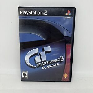 Gran Turismo 3 A-spec (Sony PlayStation 2, 2006) Complete CIB TESTED AND WORKING