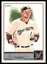 2011 Topps Allen & Ginter Corey Hart #157 Milwaukee Brewers