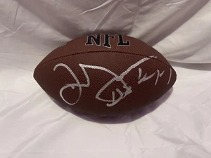 Dallas Cowboys JERRY JONES Signed NFL Football PROOF JSA - Picture 1 of 3