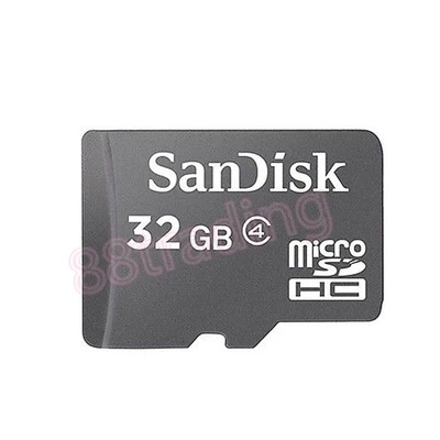 New 32GB San Disk Micro SD + Memory Card Reader FOR NOKIA PHONE AND TABLET - Image 1 of 4