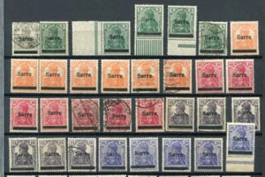 Lote de 200 estampillas sobreimpresas de M&U de la ocupación alemana de la RAAR 1920 - Imagen 1 de 7