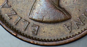 Canada 1 Cent 1964 Double Die Obverse Error - Picture 1 of 4
