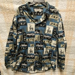 Roundtree & Yorke Authentic Outfitters Jagd Hirsch Buck Hemd Herren Größe 2XLT - Bild 1 von 7