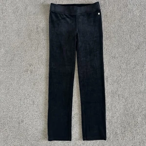 Lilly Pulitzer Jordynne Velour Lounge Pant in Black Size Medium - Picture 1 of 8