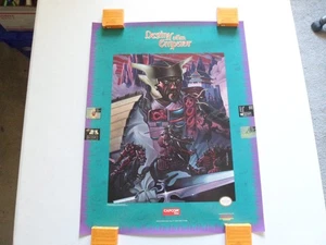 Póster original vintage de Destiny of an Emperor, NES, CAPCOM EE. UU., promoción por correo - Imagen 1 de 7