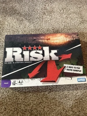 Risk Game Of Strategic Conquest - 2008 - Used & Complete Parker Brothers Hasbro - Image 1 of 2