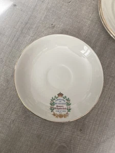 Wade Queen Elizabeth II Coronation (2nd June 1953) Saucer 5.5” - Excellent - Picture 1 of 3