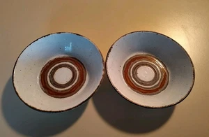 2 Stonehenge Midwinter EARTH Cereal Soup Bowls 6 1/4" 1970s England - Picture 1 of 8
