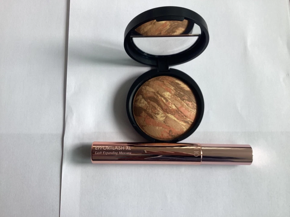 Laura Geller  Baked Balance  N Brighten Deep Foundation + Doll 10 Black Mascara - Image 1 of 1