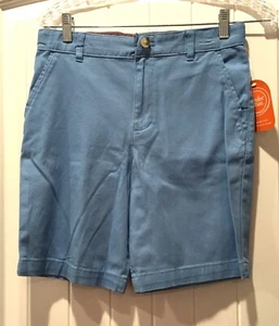 WONDER NATION GIRLS FLAT FRONT SHORTS / LIGHT BLUE / ADJUSTABLE WAIST / SIZE 18 - Picture 1 of 7