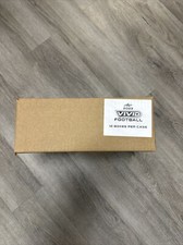 2023 Leaf Vivid Football Factory Sealed 12 Box Hobby Case