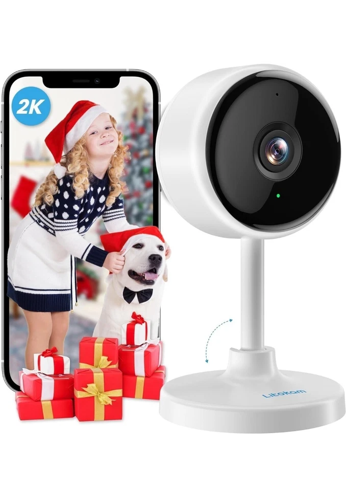 Pet Camera with Motion Detection Security Camera Indoor Baby Monitor Pet Monitor - Image 1 of 1