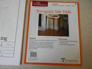 Triangular Side Table Plans - Bild 1 von 3