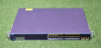 Cisco WS-C2960-24LT-L Catalyst 2960 8 Ports PoE 24xFE 2xGE Network Switch  - Image 1 of 2