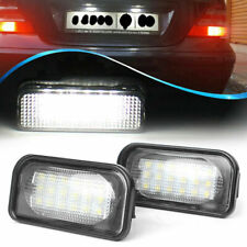 6000K LED License Plate Number Light Lamp For Mercedes Benz W203 4D 2000-2007