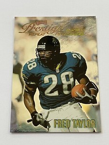 1999 Prestige EXP Football Repeat Peformers #/1000 - Fred Taylor - Jaguars