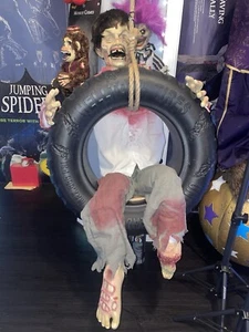 Tire Swing Zombie Boy Spirit Halloween 2014 Animatronic Rare PROTOTYPE HEAD - Picture 1 of 5